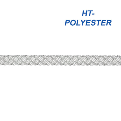 Liros snor polyester flettet hvit