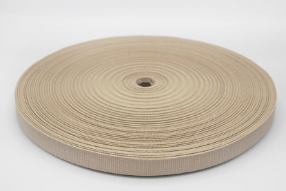 PP bånd teide 25 mm beige