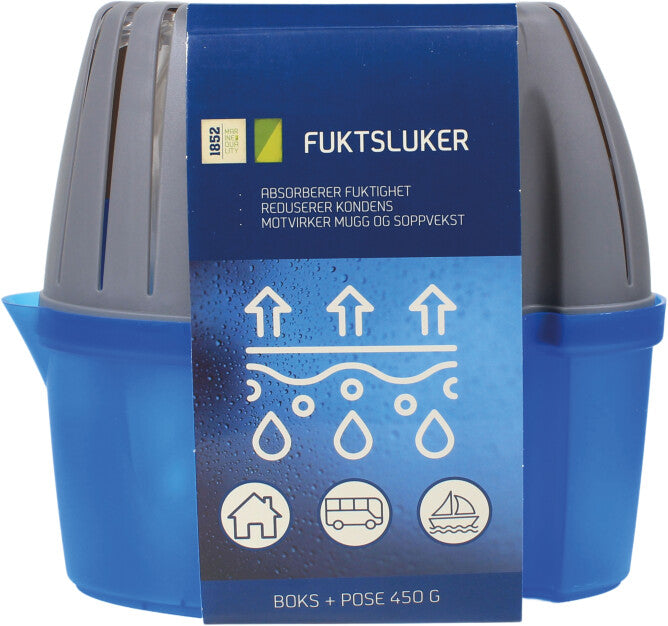 1852 FUKTSLUKERBOKS 450 G