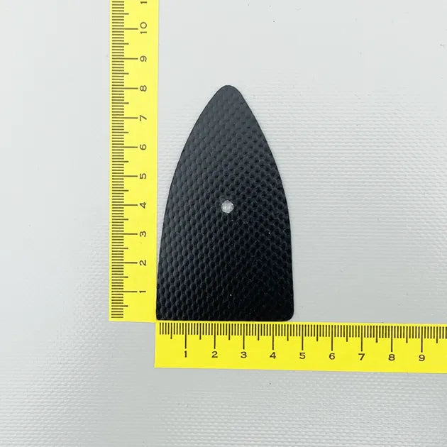 KALESJEHJERTE TREKANT HØY MED 4 MM HULL