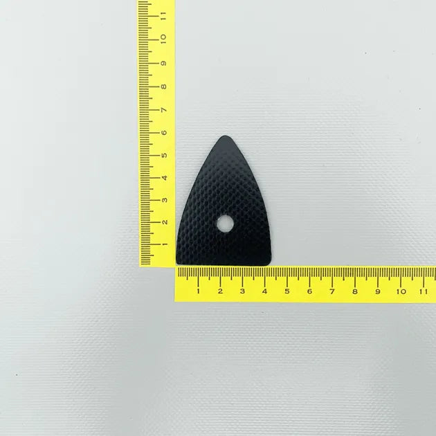 KALESJEHJERTE TREKANT MED 8 MM HULL