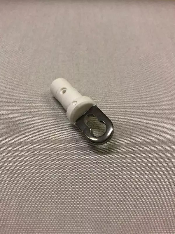 MAKEFAST ENDEBESLAG INNVENDIG M/NØKKELHULL FOR 18 MM RØR/ 13 MM RØR