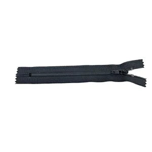 Glidelås S60 Lukket 12cm Fulda 09700 Sort