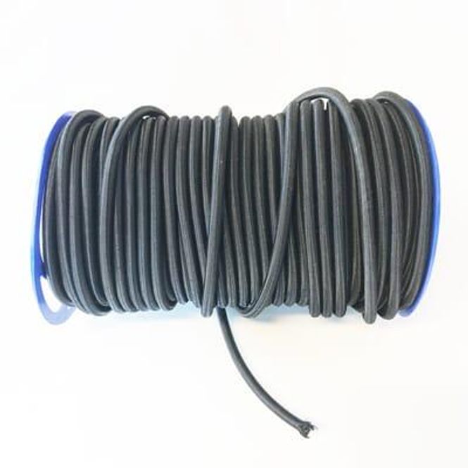 STRIKK 10MM RUND SVART