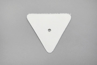 KALESJEHJERTE TREKANT MED 4 MM HULL