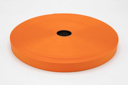 PES bånd standard 25 mm HV orange 5076