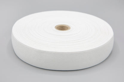 STRIKK FLAT HARD 40 MM HVIT
