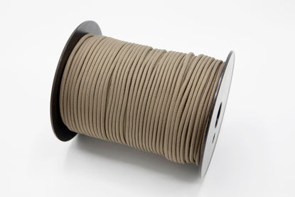 Snor polyester 4 mm tan coyotte