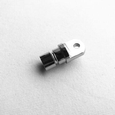 ENDEBESLAG INNVENDIG 22 MM FORNIKLET MESSING