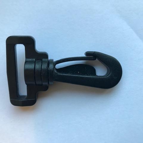 KARABINKROK PLAST DREIBAR 20MM