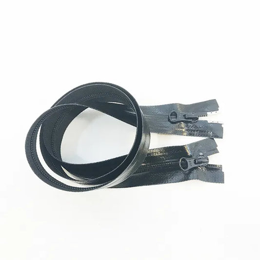 GLIDELÅS SPIRAL VANNTETT 5 MM YKK 2-VEIS 90 CM  SVART