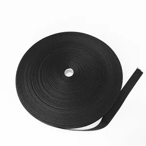 POLYESTERBÅND TYNT 25 MM SVART