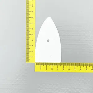 KALESJEHJERTE  TREKANT HØY  MED 4 MM HULL