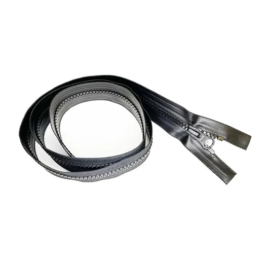 Glidelås Delrin 5mm YKK Vanntett 90cm Delbar Sort