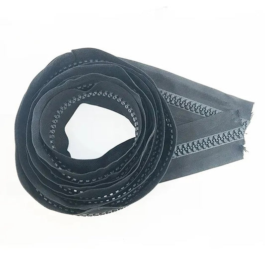 YKK Glidelås Delrin 15 mm sort metervare