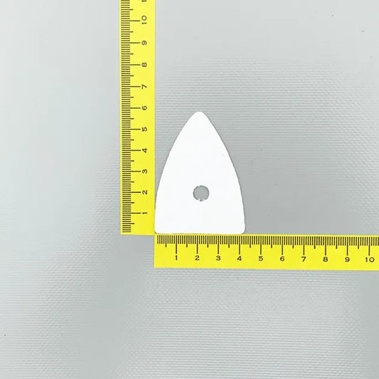 KALESJEHJERTE TREKANT MED 8 MM HULL