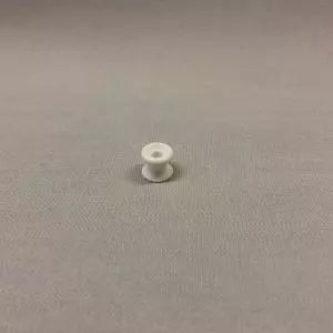 KALESJEKNAPP PLAST HVIT
