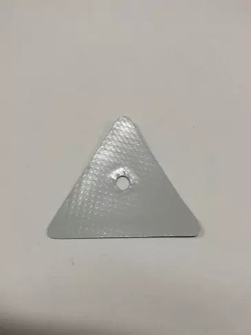 KALESJEHJERTE TREKANT MED 4 MM HULL