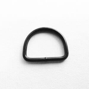 SPENNE 55 MM D-RING METALL SVART