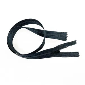 Glidelås S40 Lukket 60cm Fulda 09700 Sort