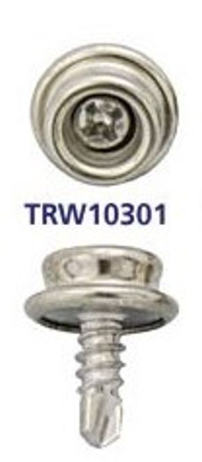 TRYKKNAPP DEL 3 KULE M/SELVBORENDE SKRUE 4.2X12 MM