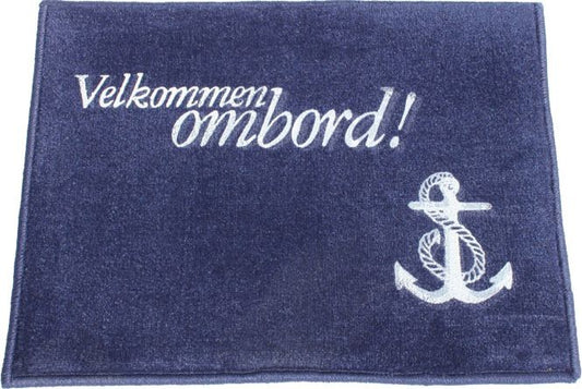 1852 MATTE VELKOMMEN OMBORD 61 x 45 CM
