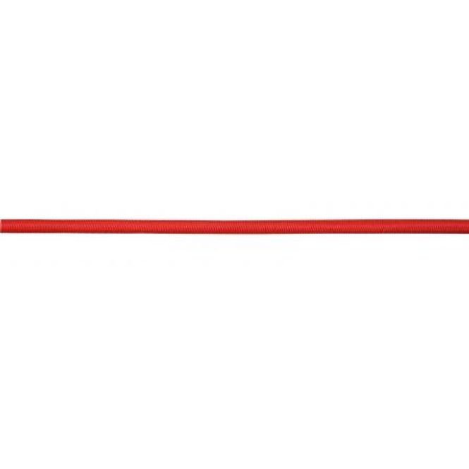 STRIKK 6 MM RUND RØD