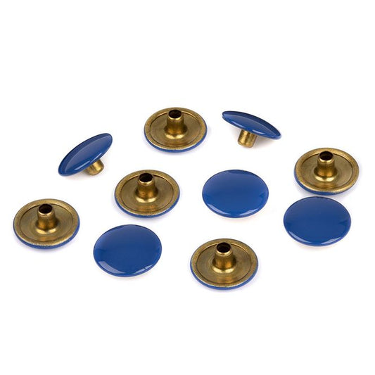 TRYKKNAPP DEL 1 KALOTT PACIFIC BLUE
