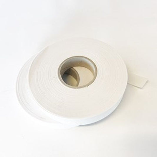 KANTEBÅND KALESJEDUK 32 MM HVIT