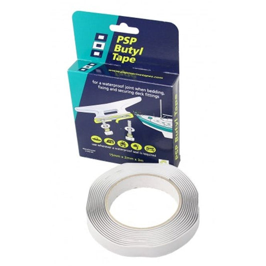 PSP Butyl tape 15mmx2mmx3m Grå